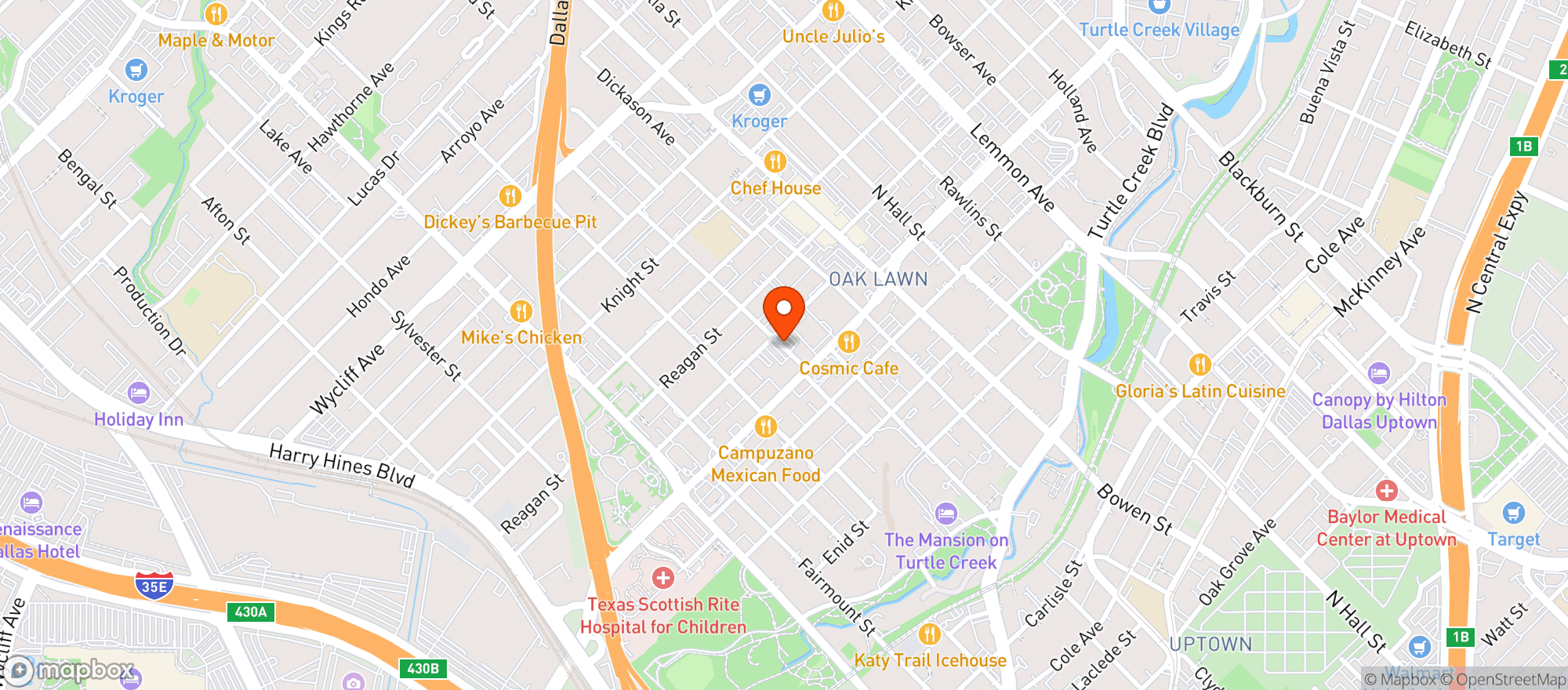 Map showing Total Wine & More