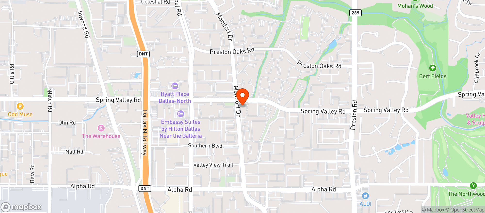 Map showing The Local Shoppe # 702