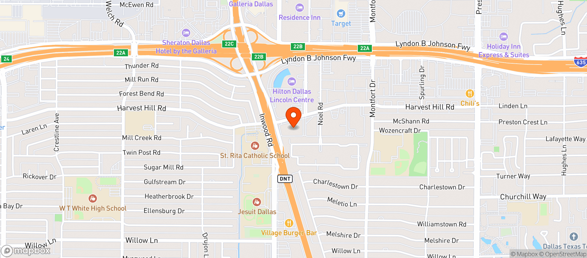 Map showing Fbh Wellness