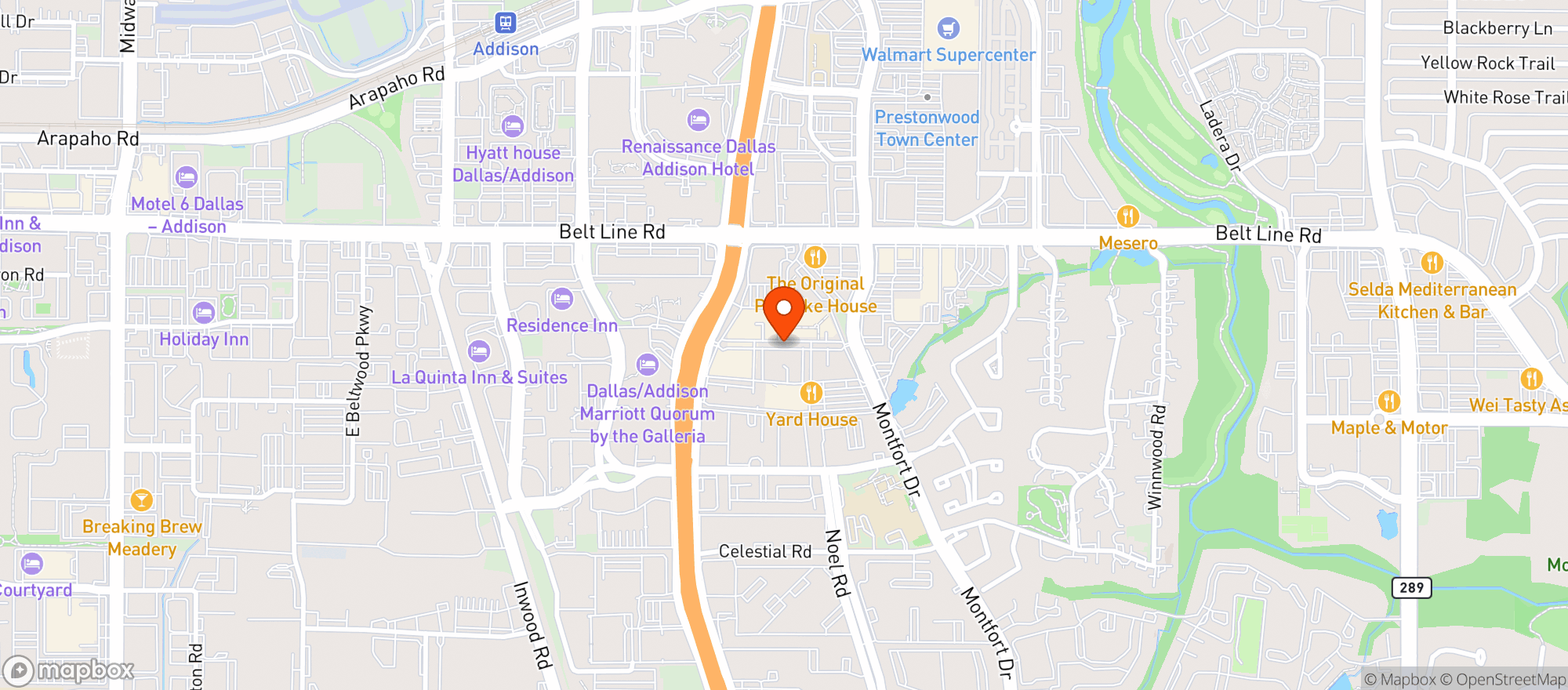 Map showing Puttshack