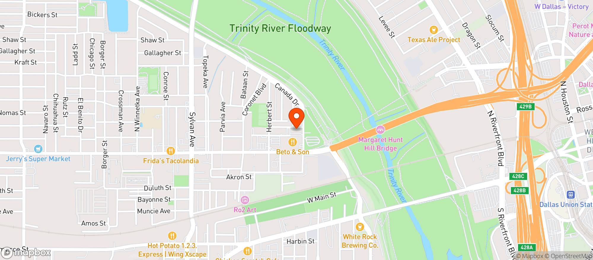 Map showing Ari's Pantry