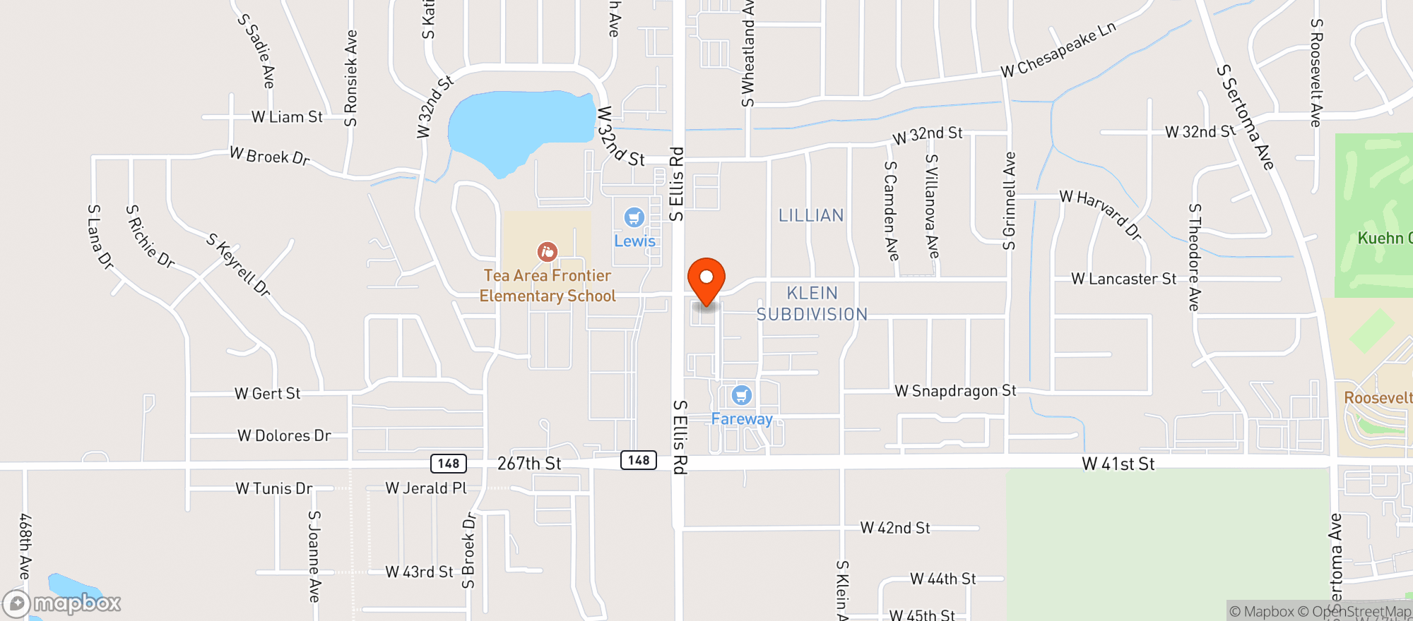 Map showing Get N Lit