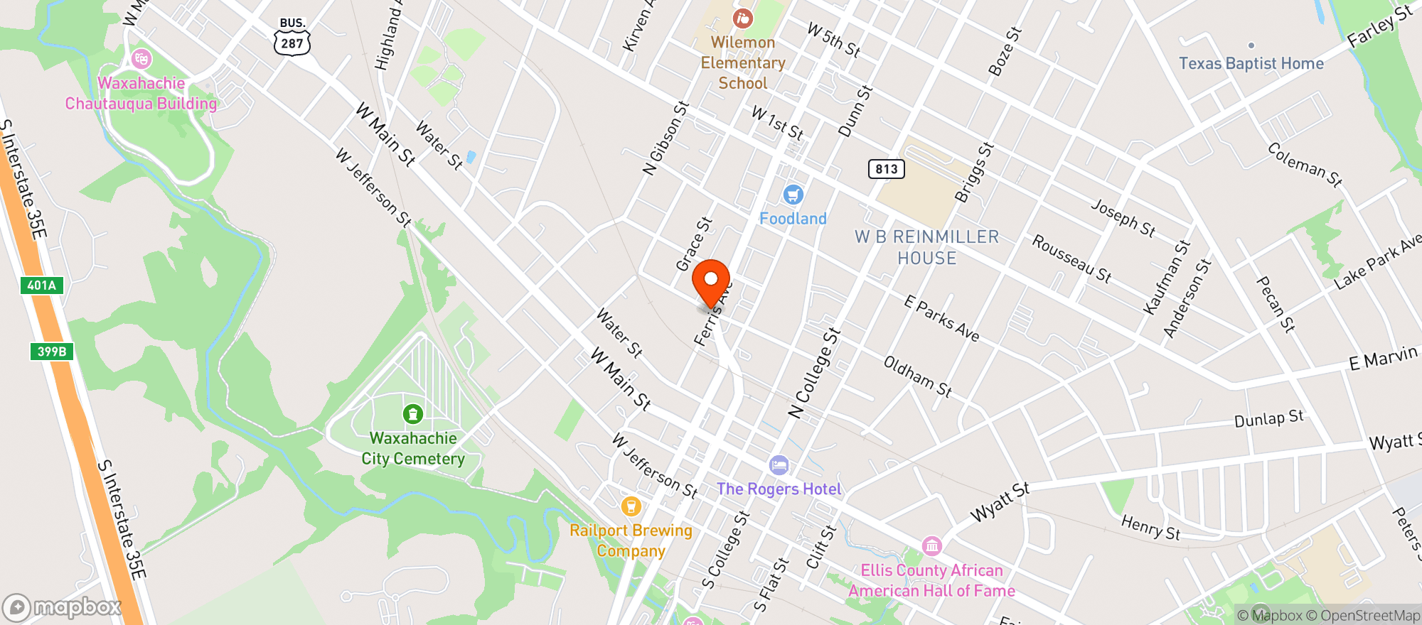 Map showing CBD HEALTH PERKS