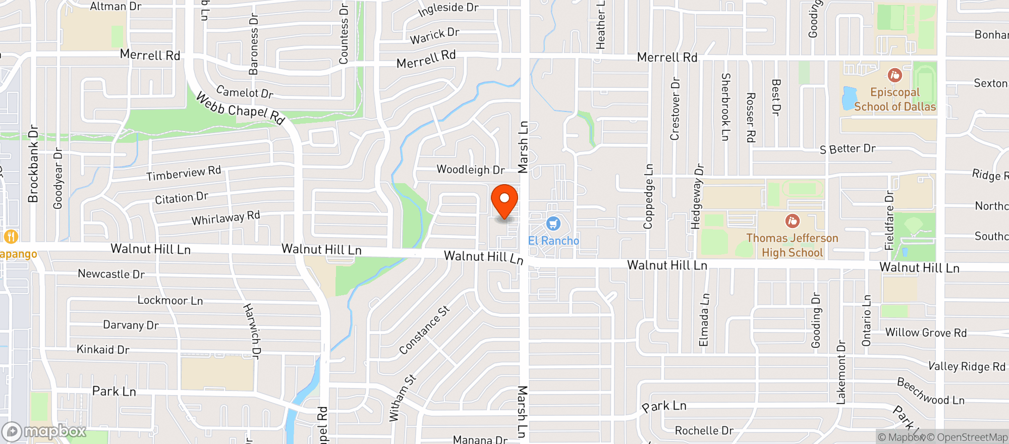 Map showing Sprouts Farmers Market