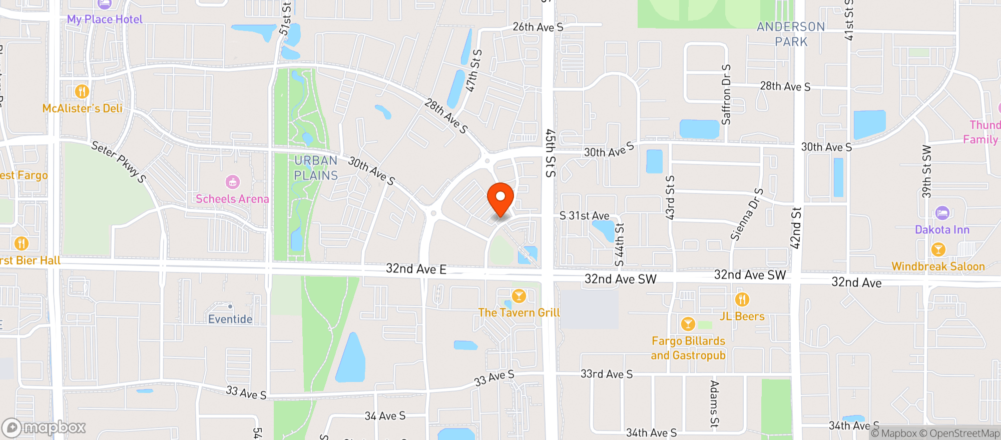 Map showing Royal Liquors