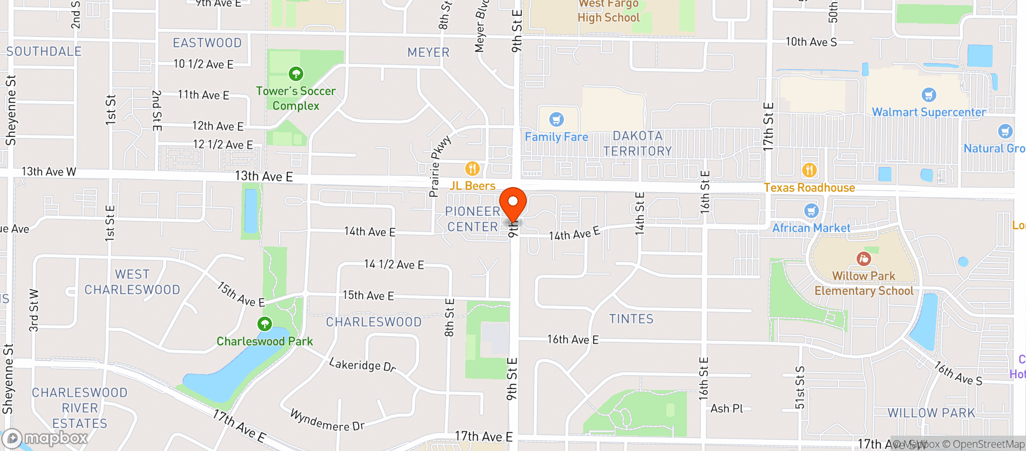 Map showing Maxwells