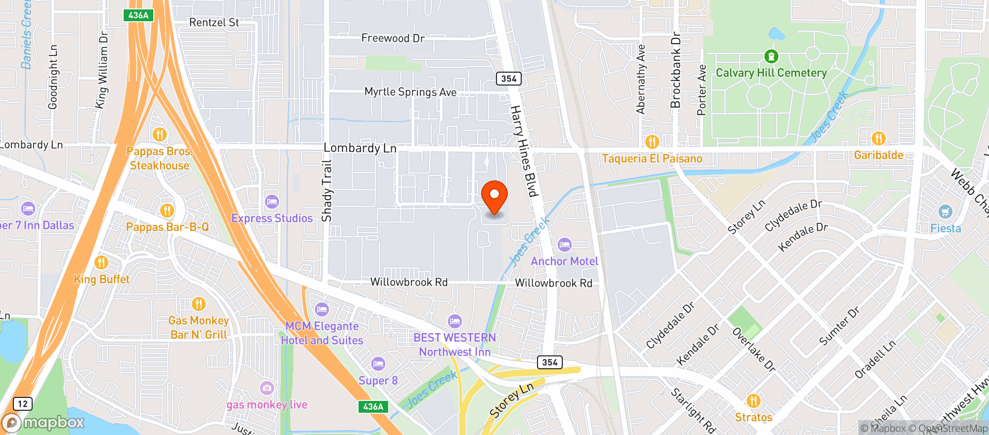 Map showing Goody Goody Liquor
