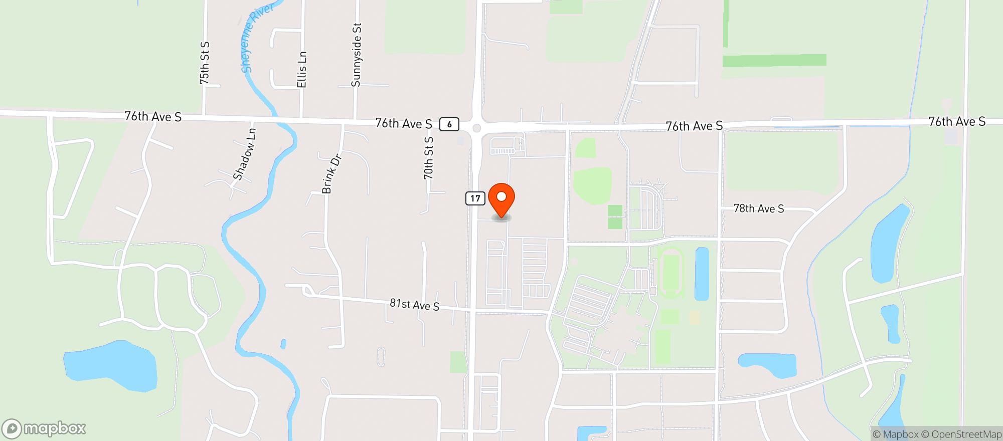 Map showing Round A Bout Liquors