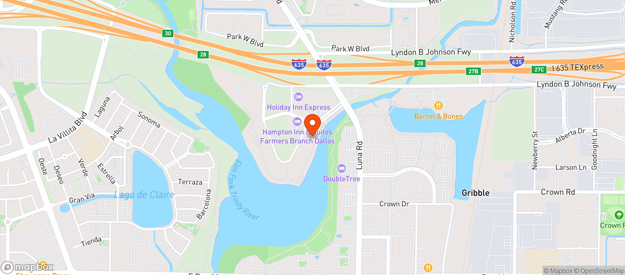 Map showing Smoke N Scape