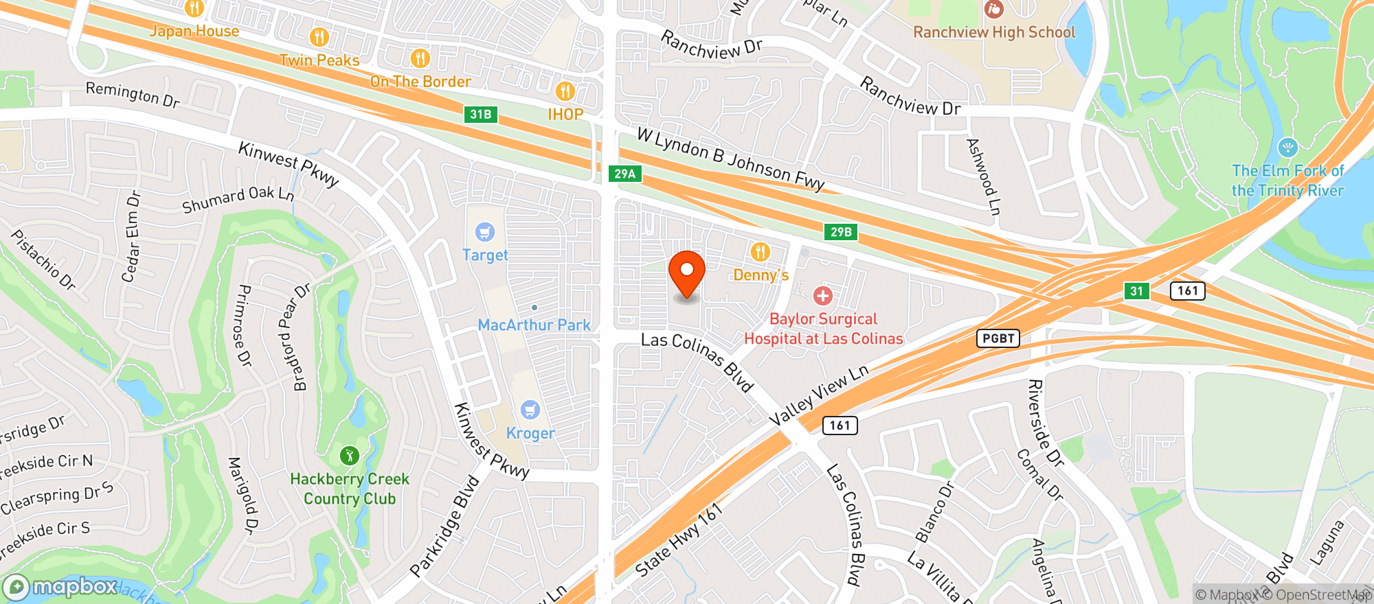 Map showing Sprouts Farmers Market