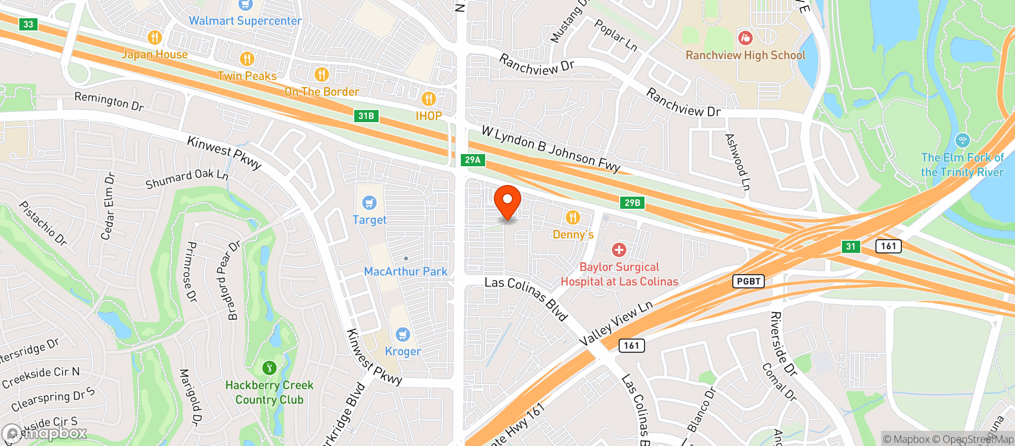 Map showing Total Wine & More