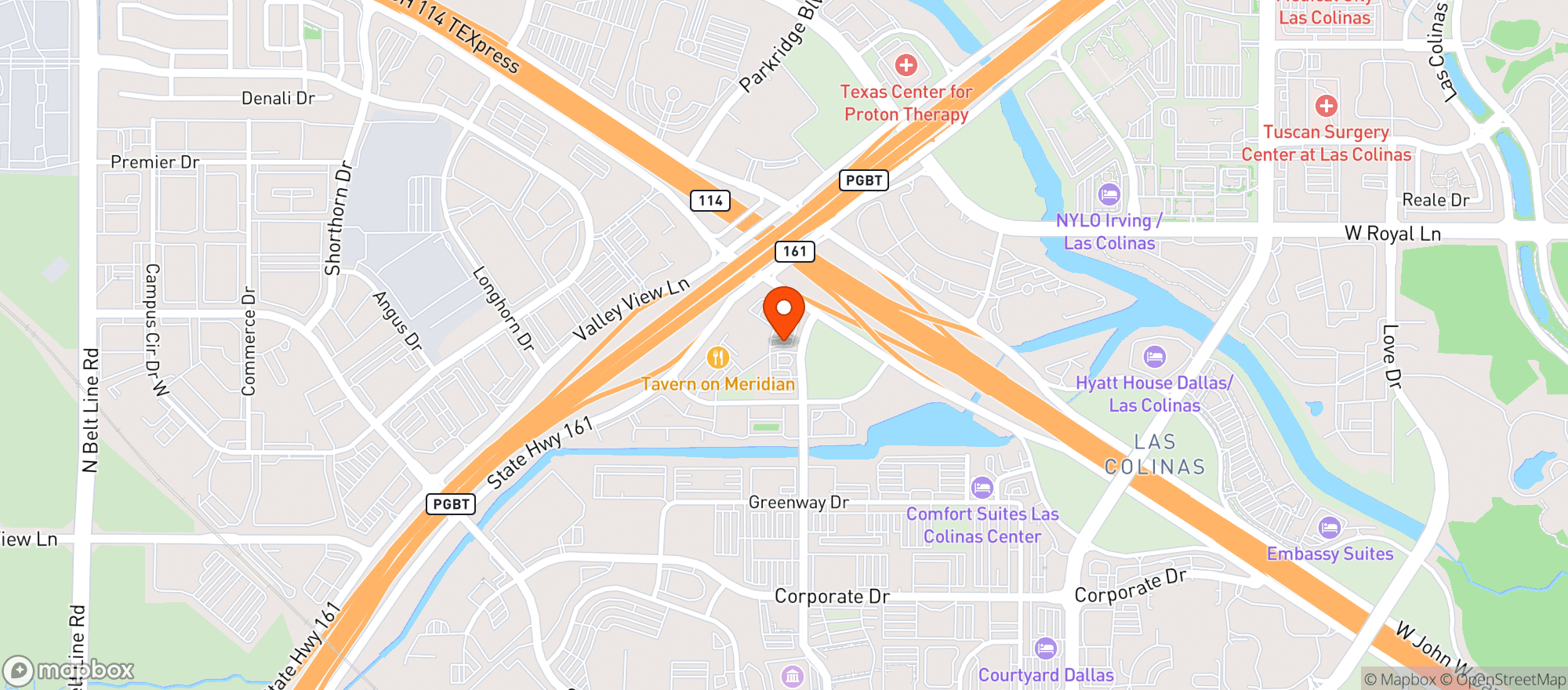 Map showing Tupelo Honey Cafe