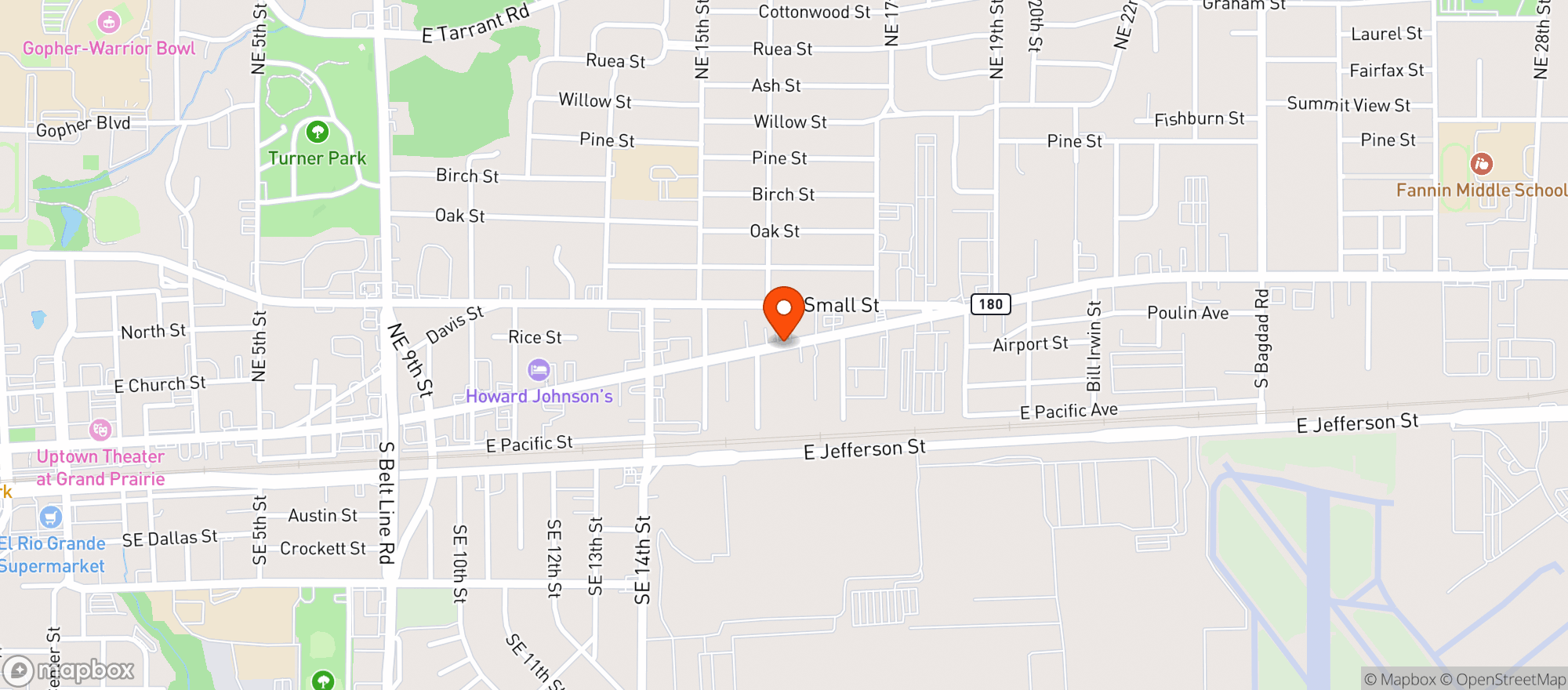 Map showing Fina Mart