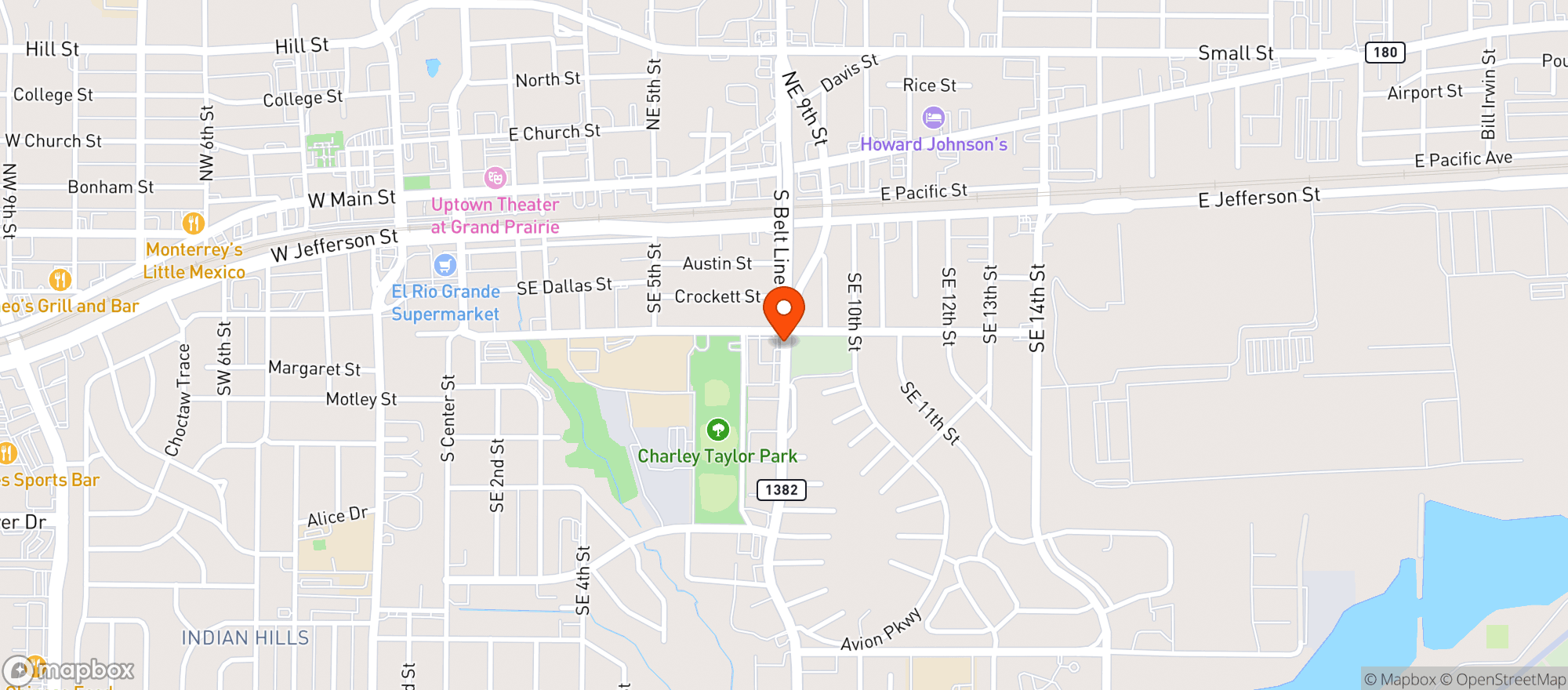 Map showing Chilly Mart