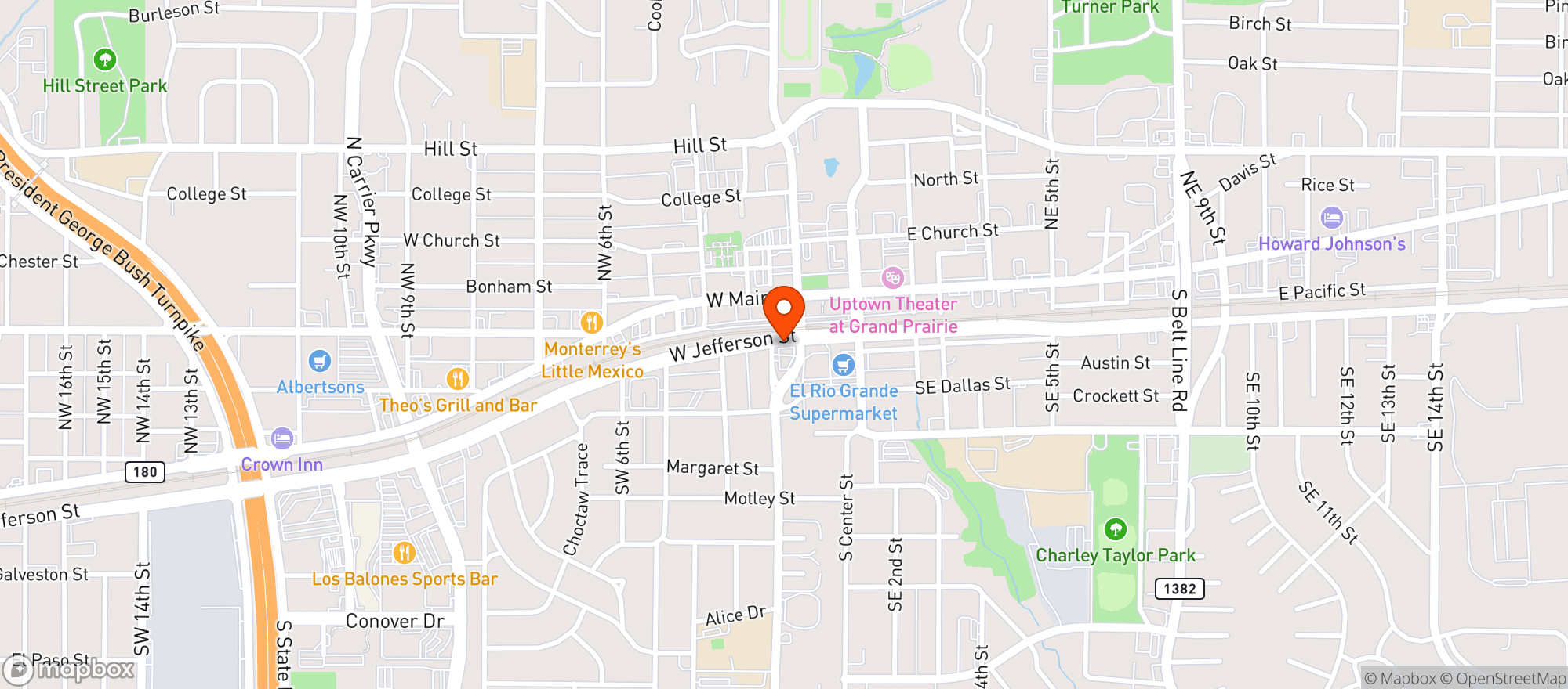 Map showing Exxon