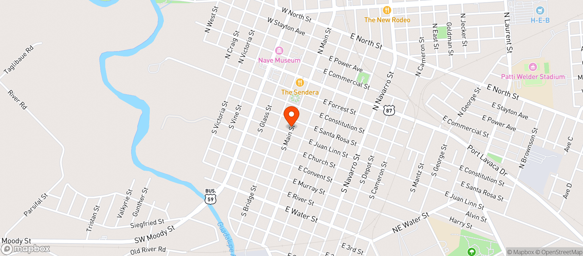 Map showing La Cantina Tacos & Tequila