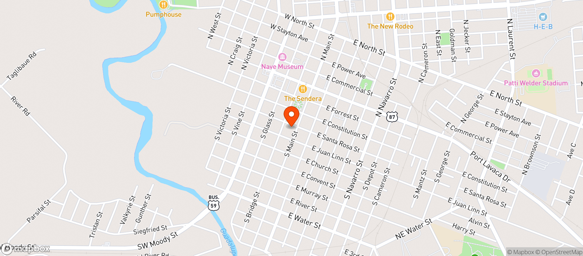 Map showing Moonshine Drinkery