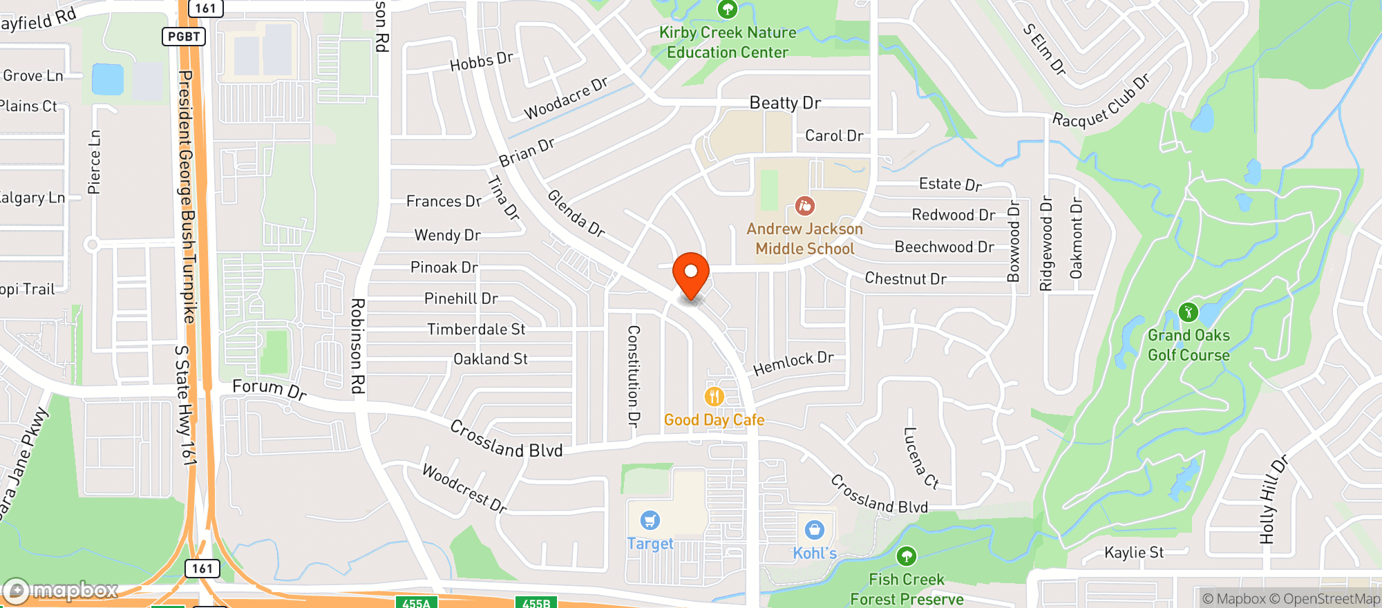 Map showing Chilly Mart