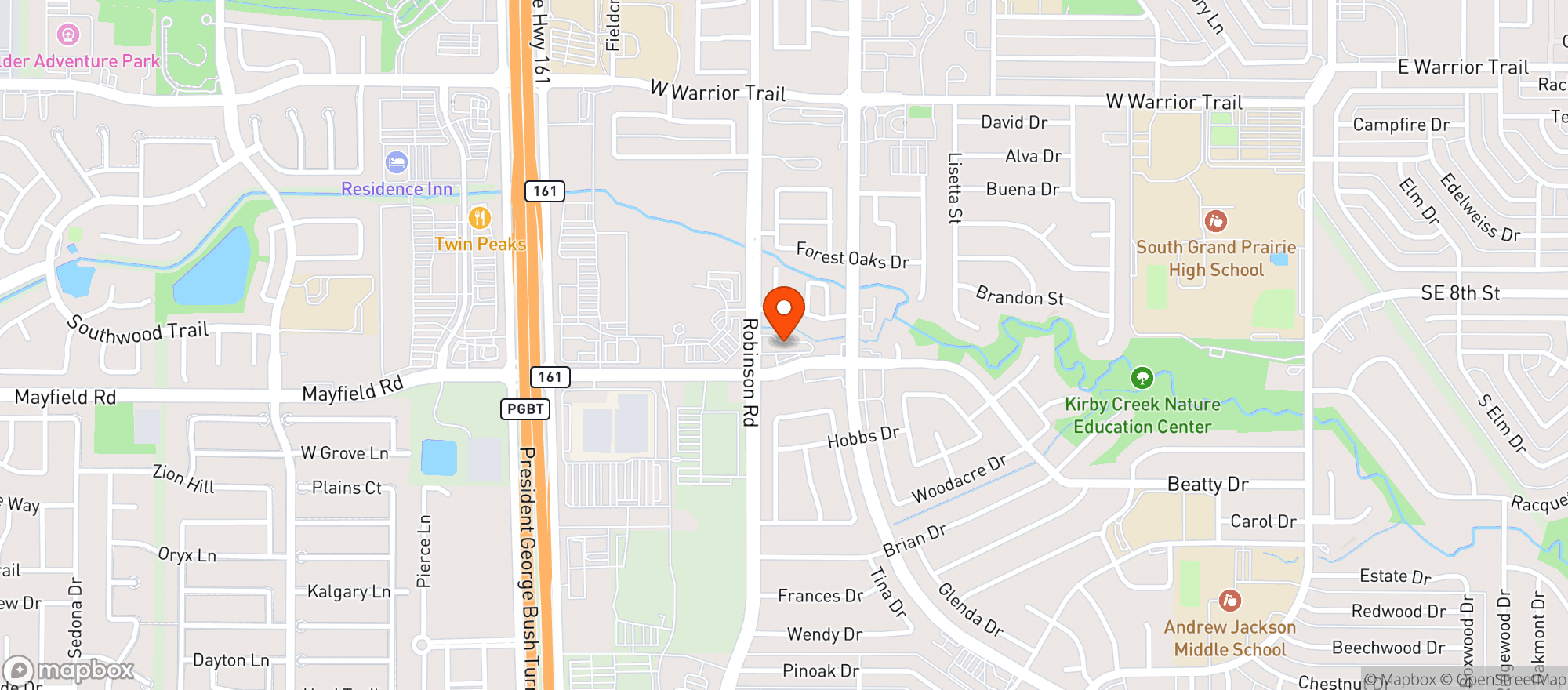 Map showing Skinny Hippie Cannabis Wellness Center