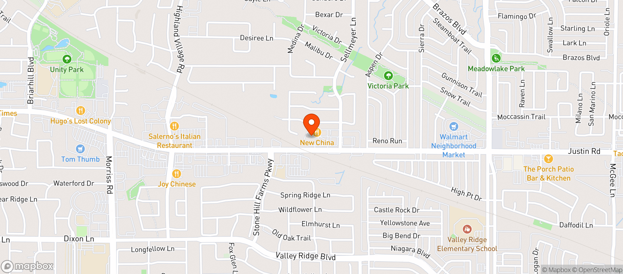 Map showing Goody Goody Liquor