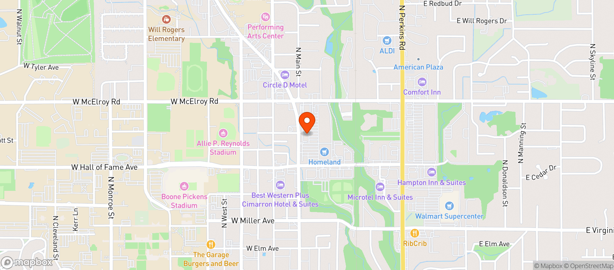 Map showing Food Pyramid - Pyramid (Stillwater - 469)