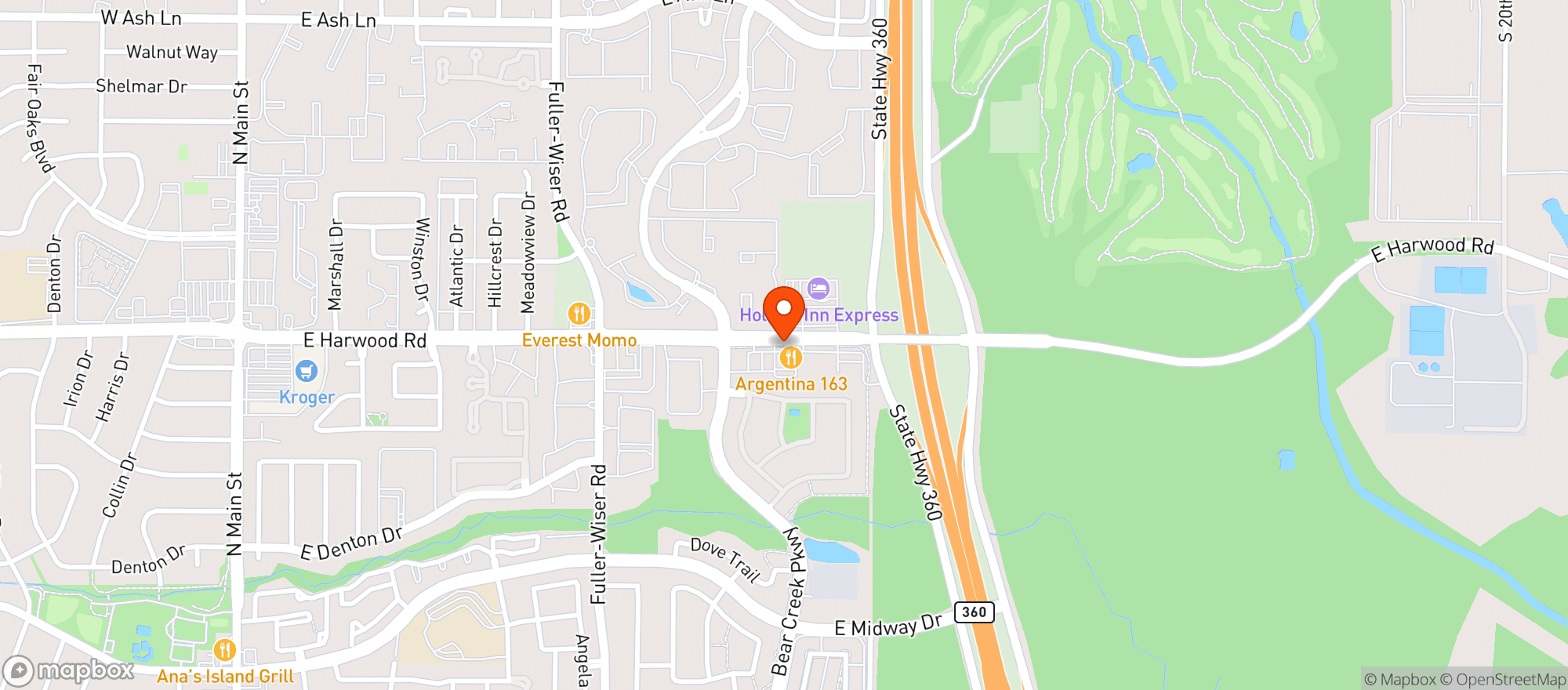 Map showing Specs Wine Spirits & Finer Foods