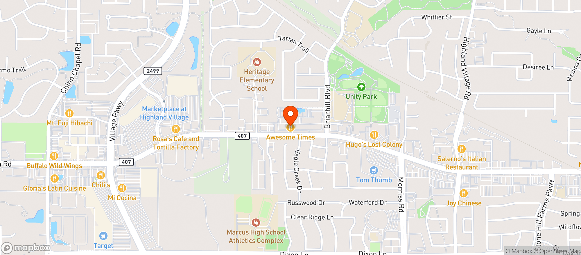 Map showing LiquorLand