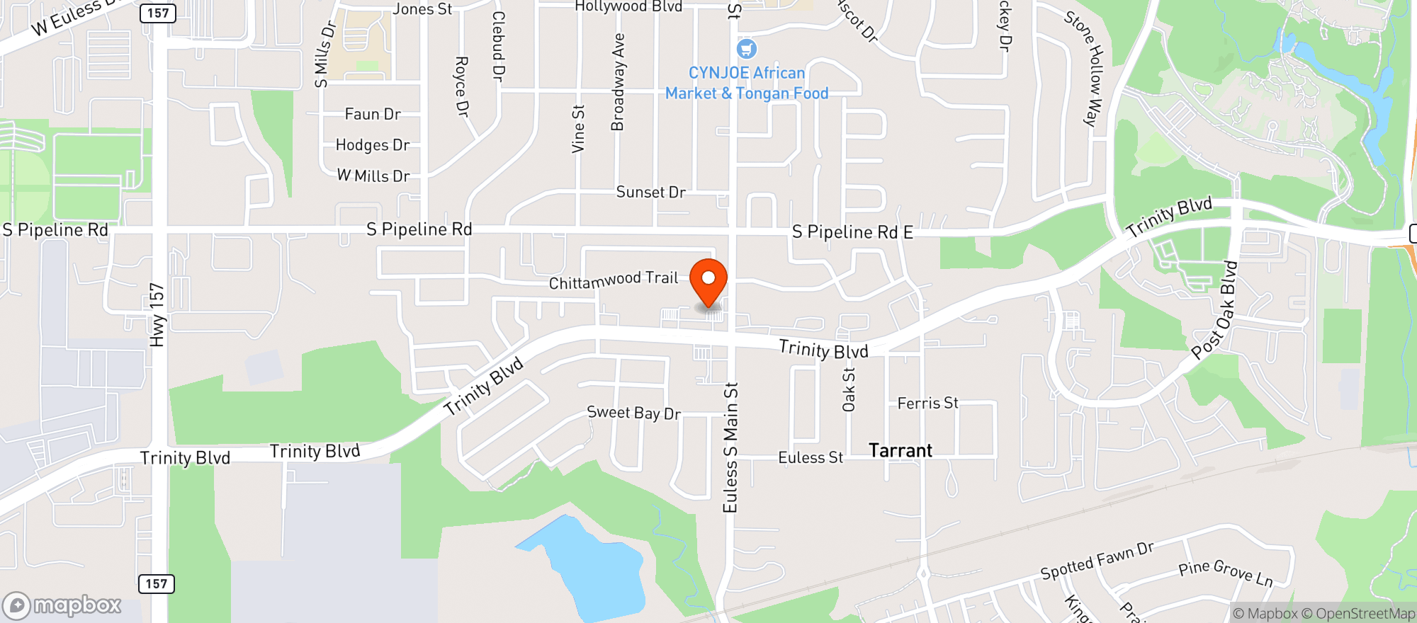 Map showing The Local Shoppe # 706