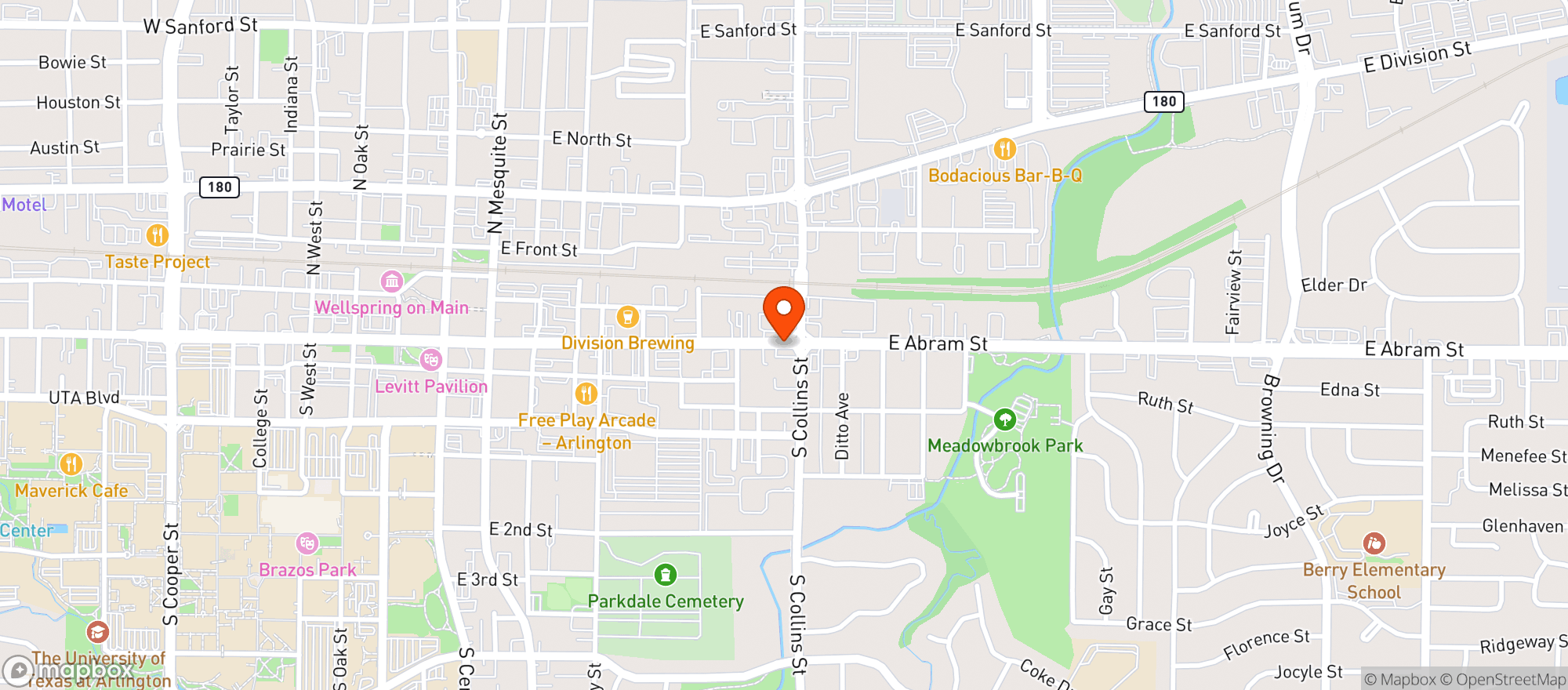 Map showing Liquor Depot