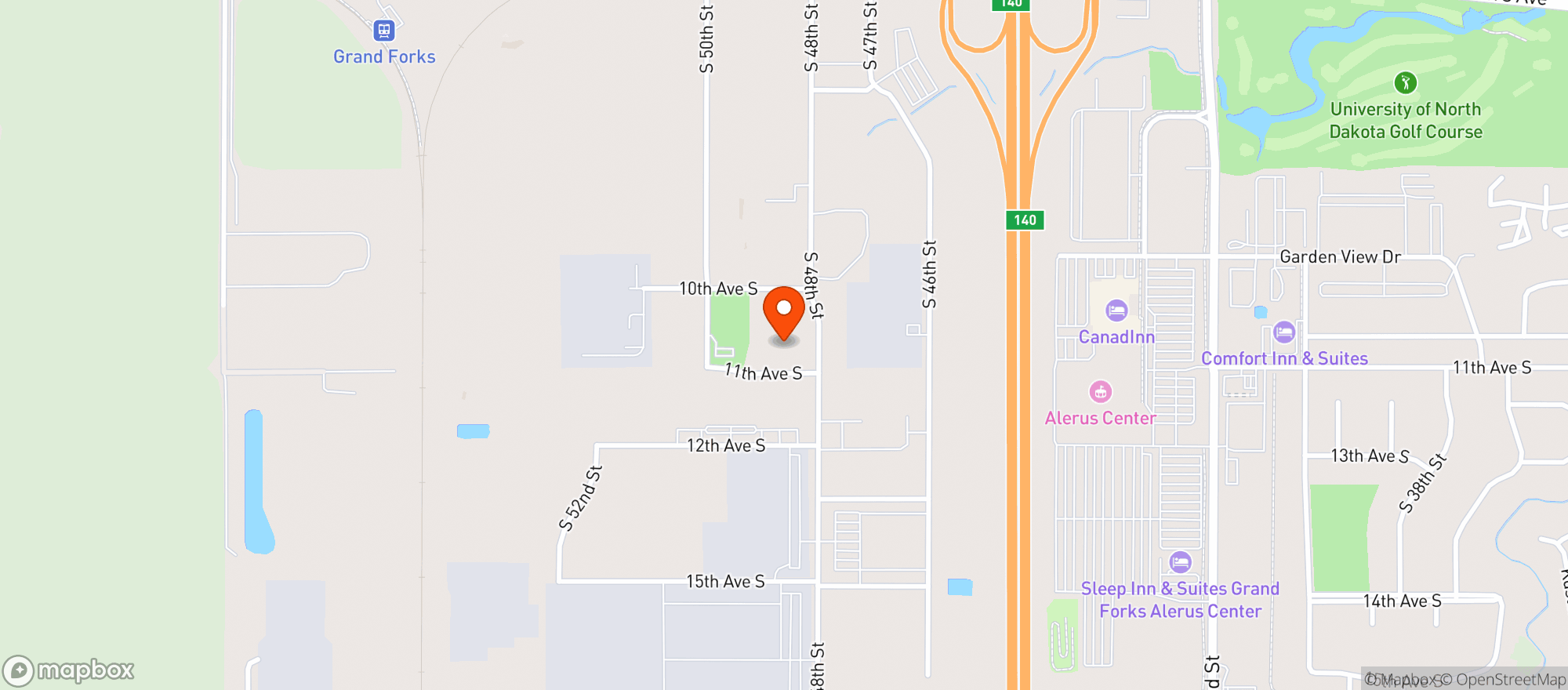 Map showing Mckinnon Company Specia #02918
