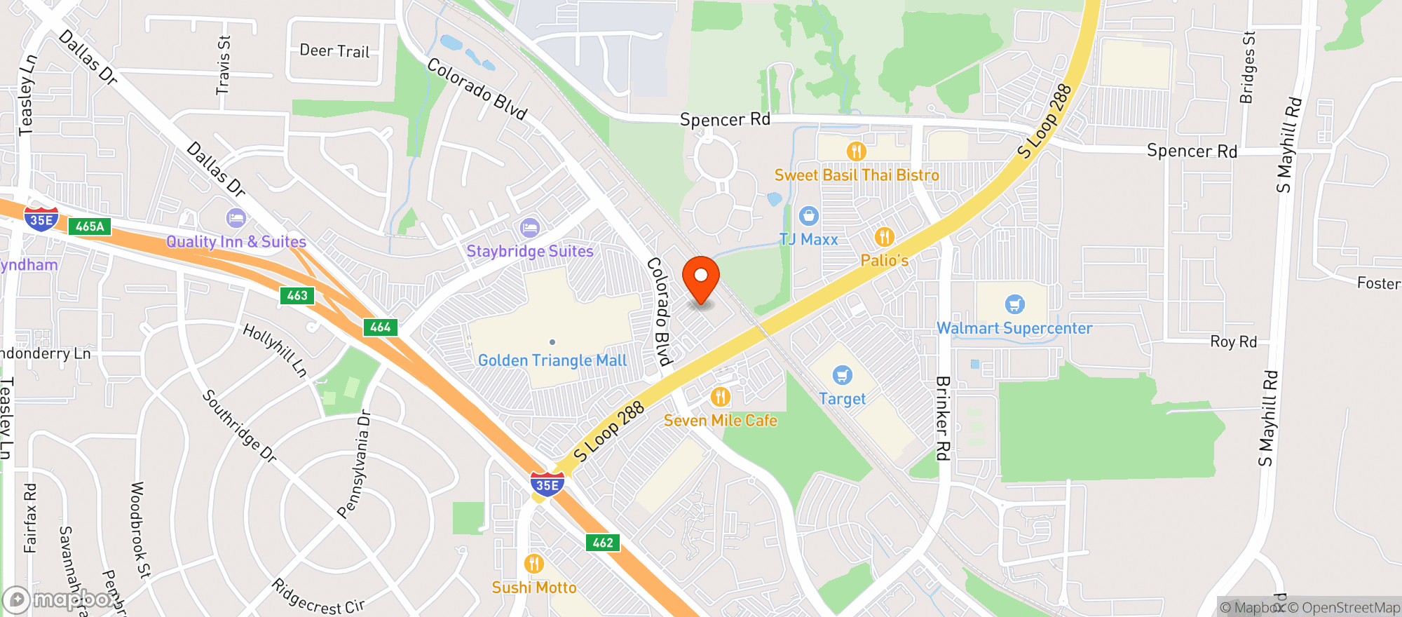 Map showing Specs Wine Spirits & Fi #123