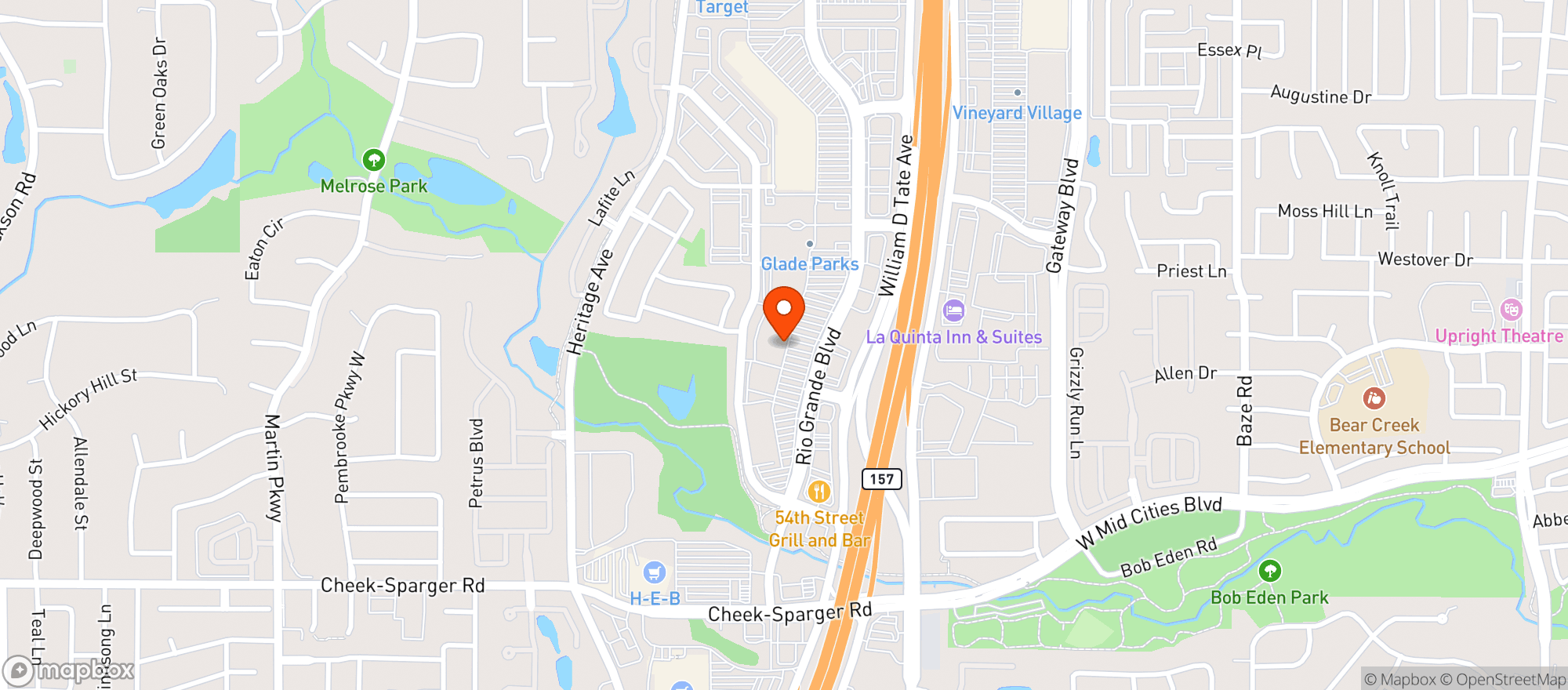 Map showing TOTAL WINE & MORE