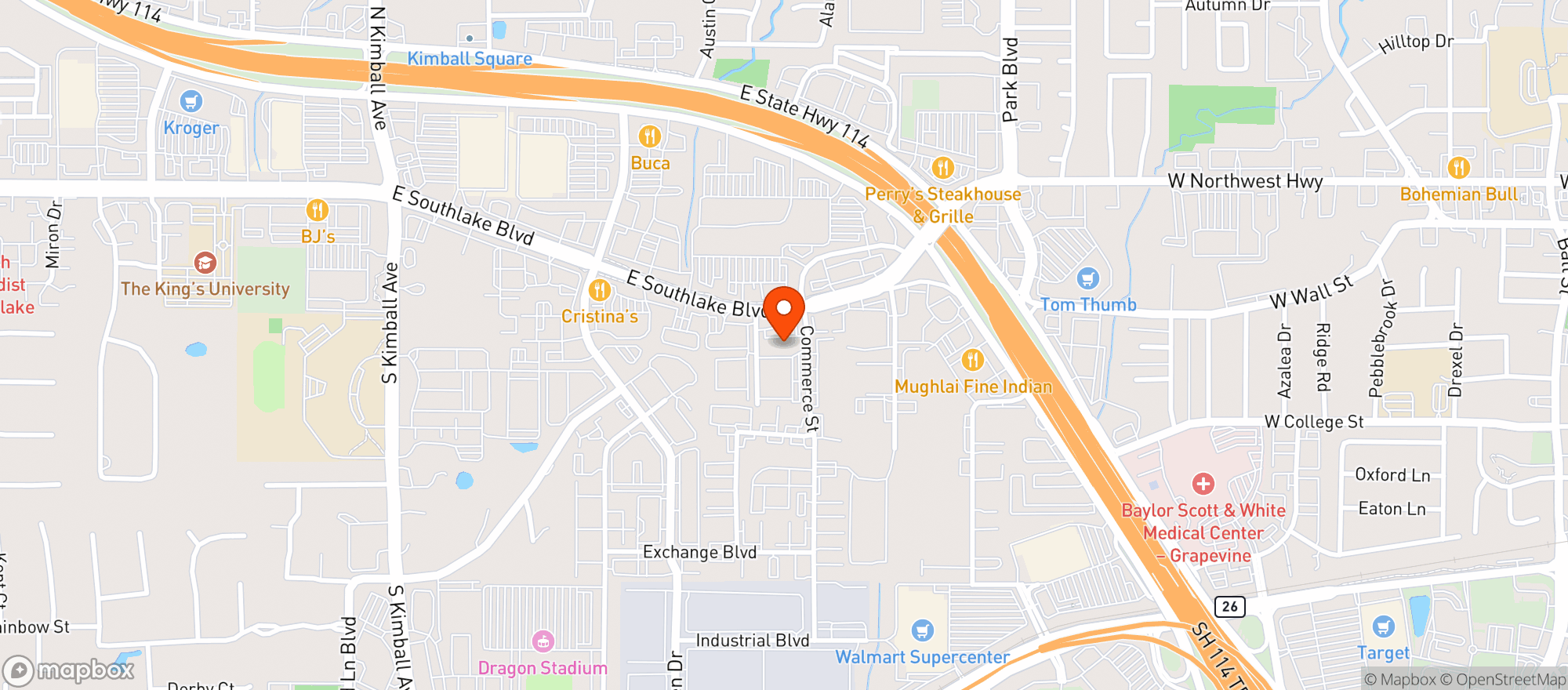 Map showing Quiktrip #858