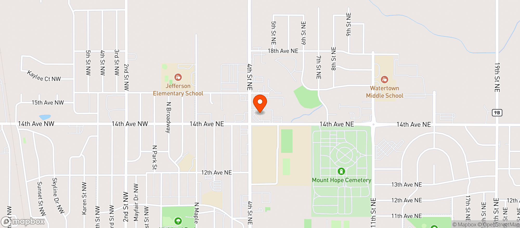 Map showing Cowboy North #3