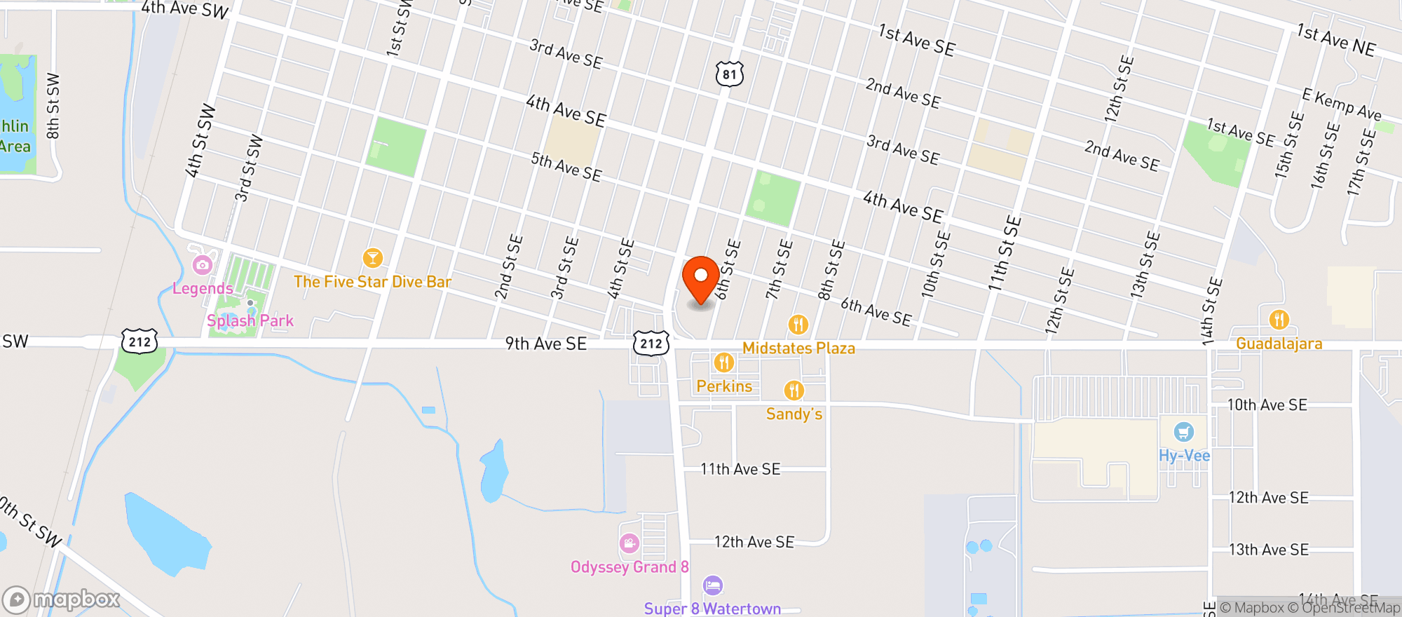Map showing Smoke Solutions