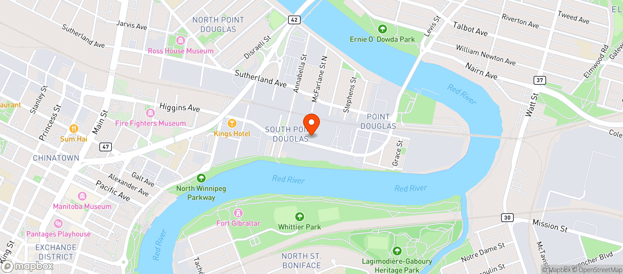 Map showing World Wise Brands Ltd