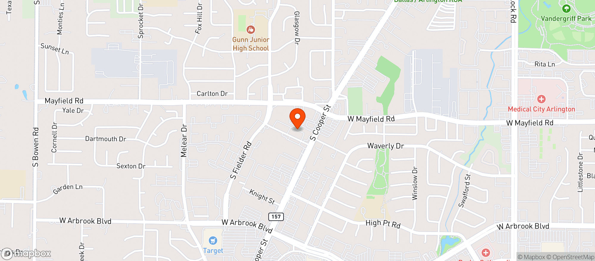 Map showing Spec's - Arlington