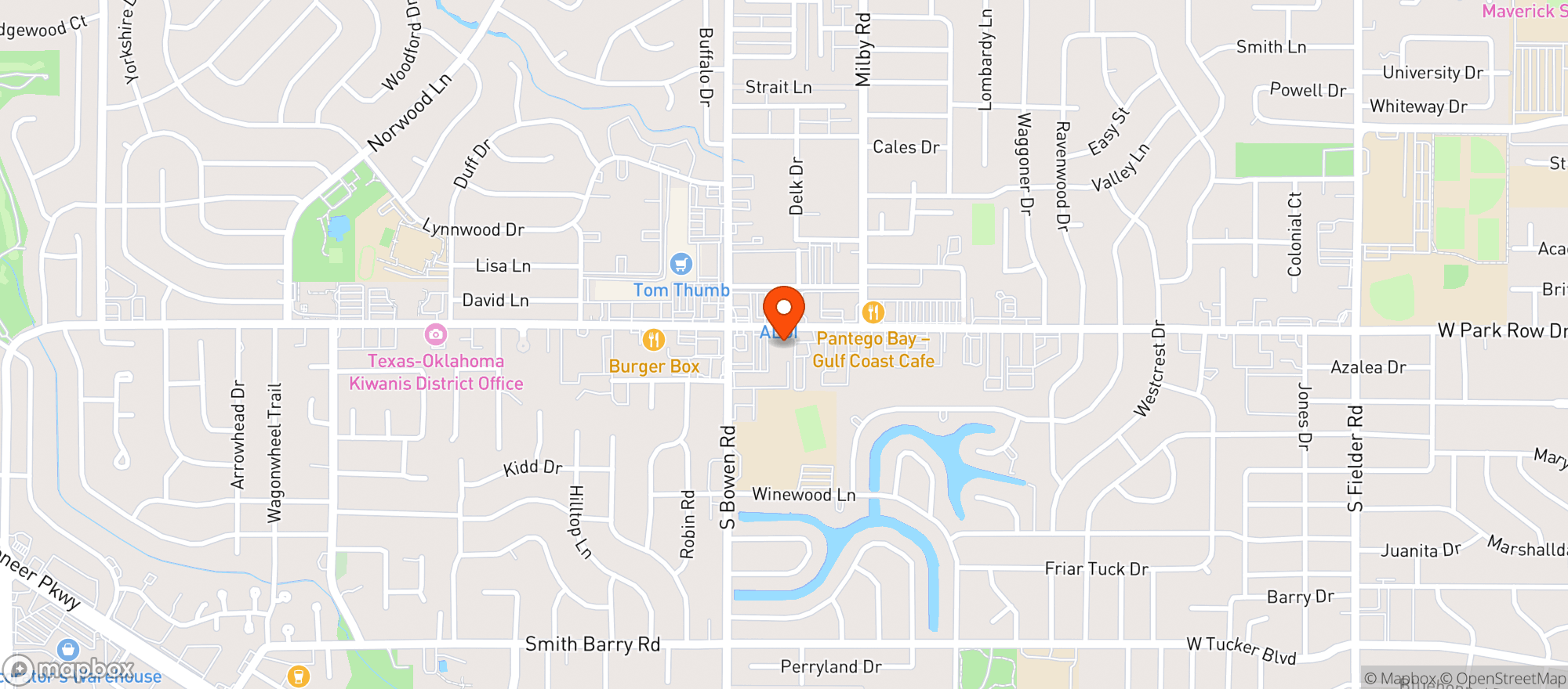 Map showing Dr. Jeckyll's Beer Lab