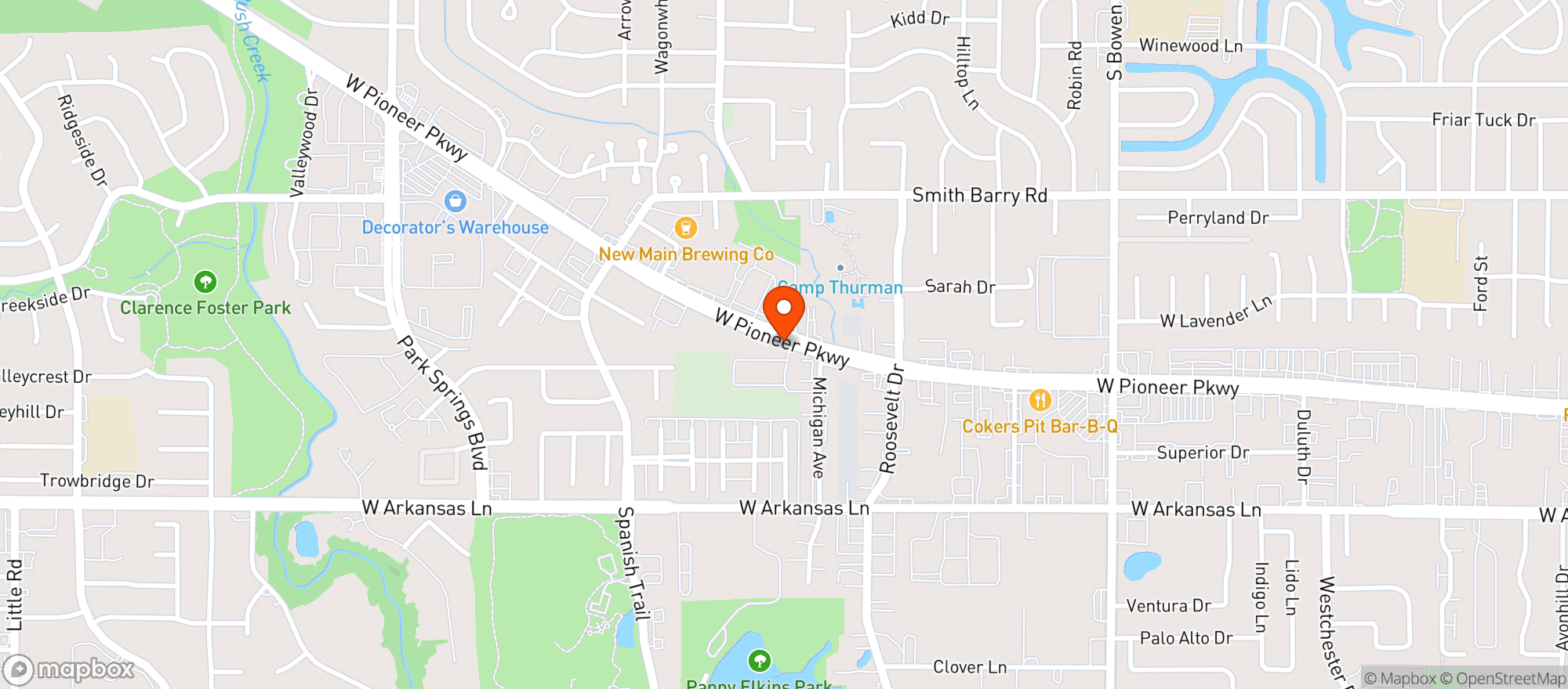 Map showing Specs Wine Spirits & Finer Foods