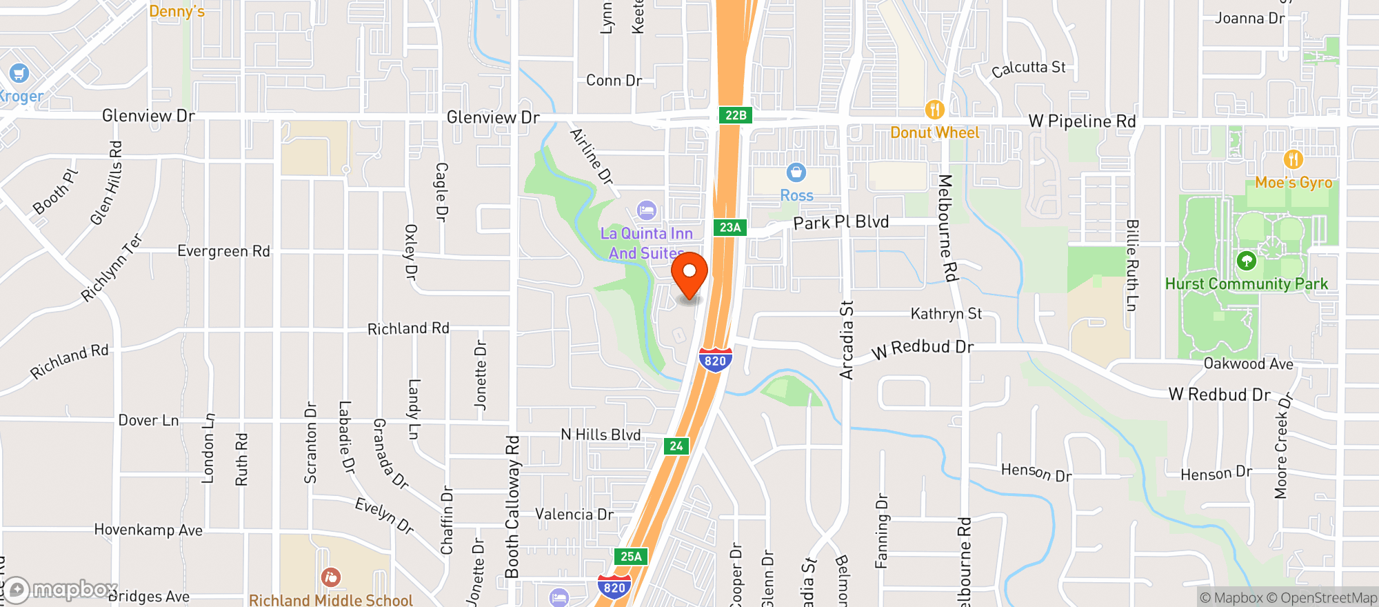 Map showing Alley Cats Entertainment