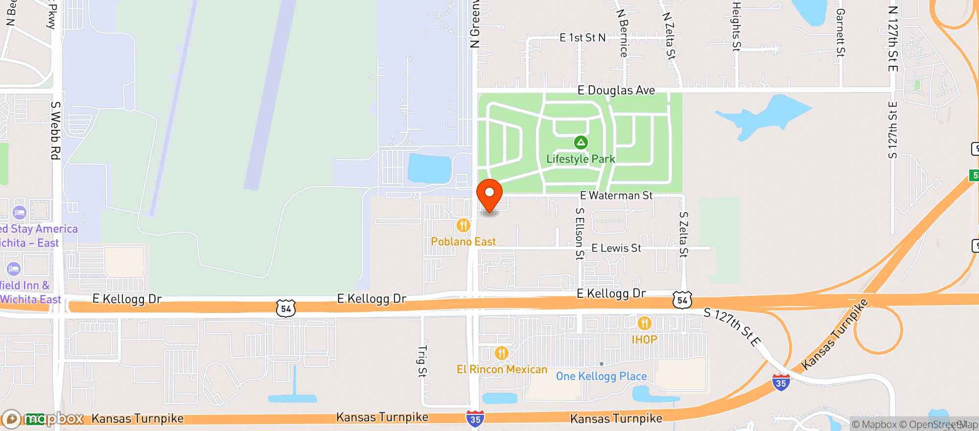 Map showing Celebration Wine&Spirits