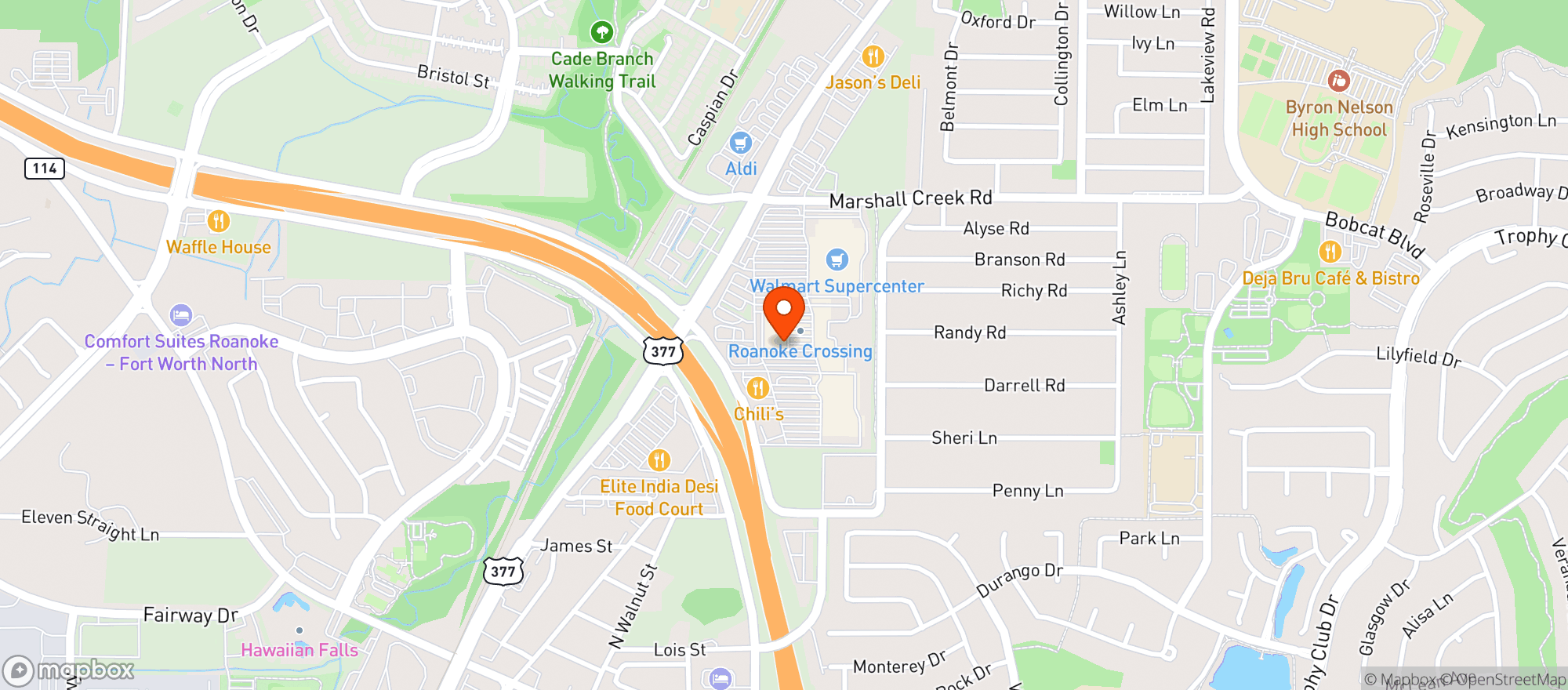 Map showing Gnc