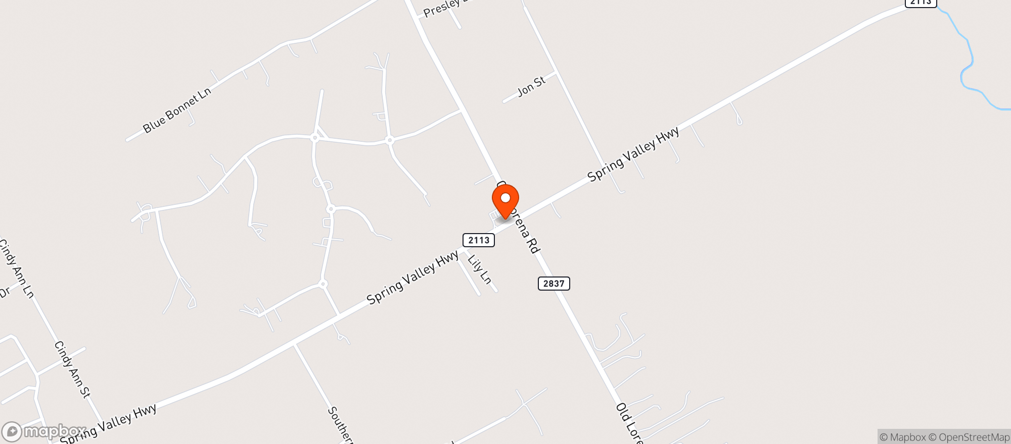 Map showing RISE N RUN