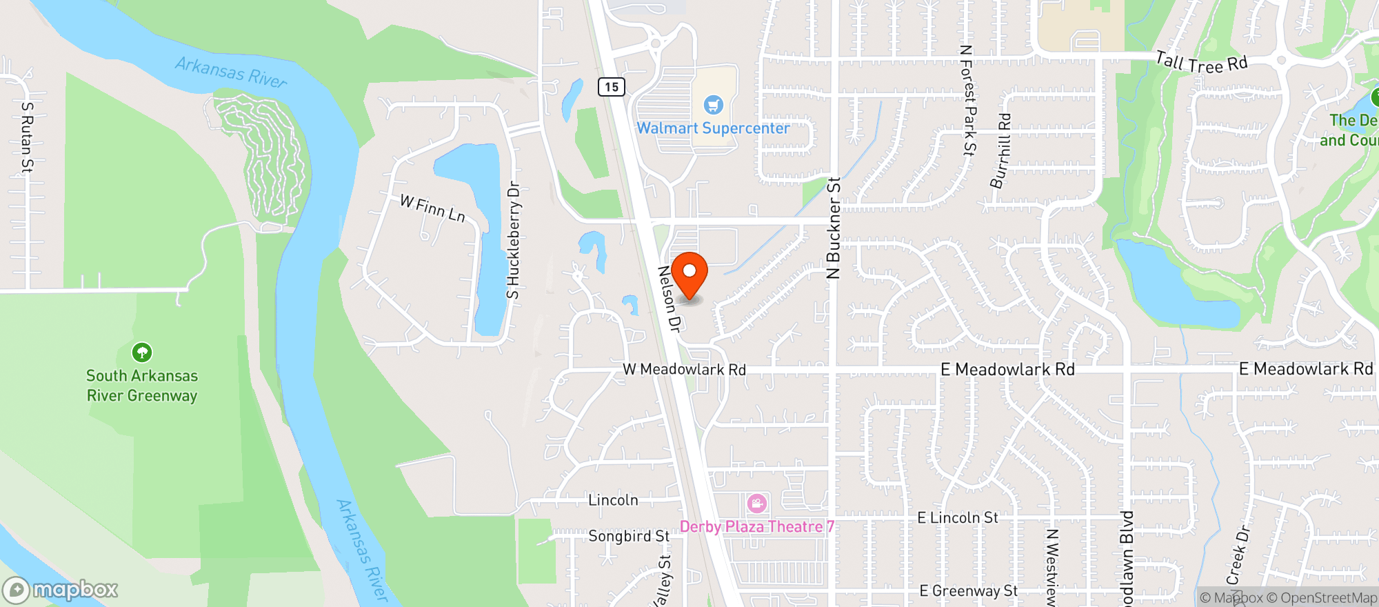 Map showing McVape LLC