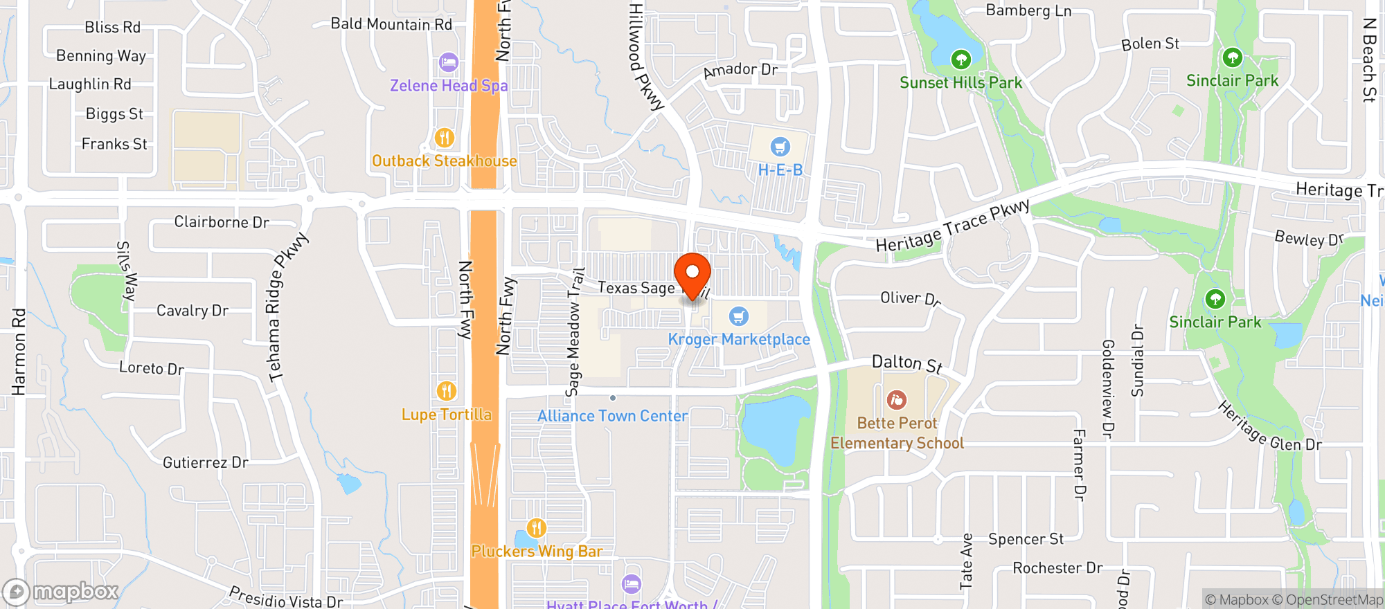 Map showing Gnc - 2838 - Heritage Marketplace
