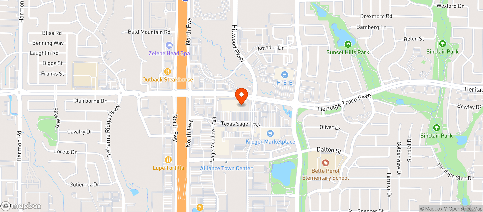 Map showing Total Wine & More
