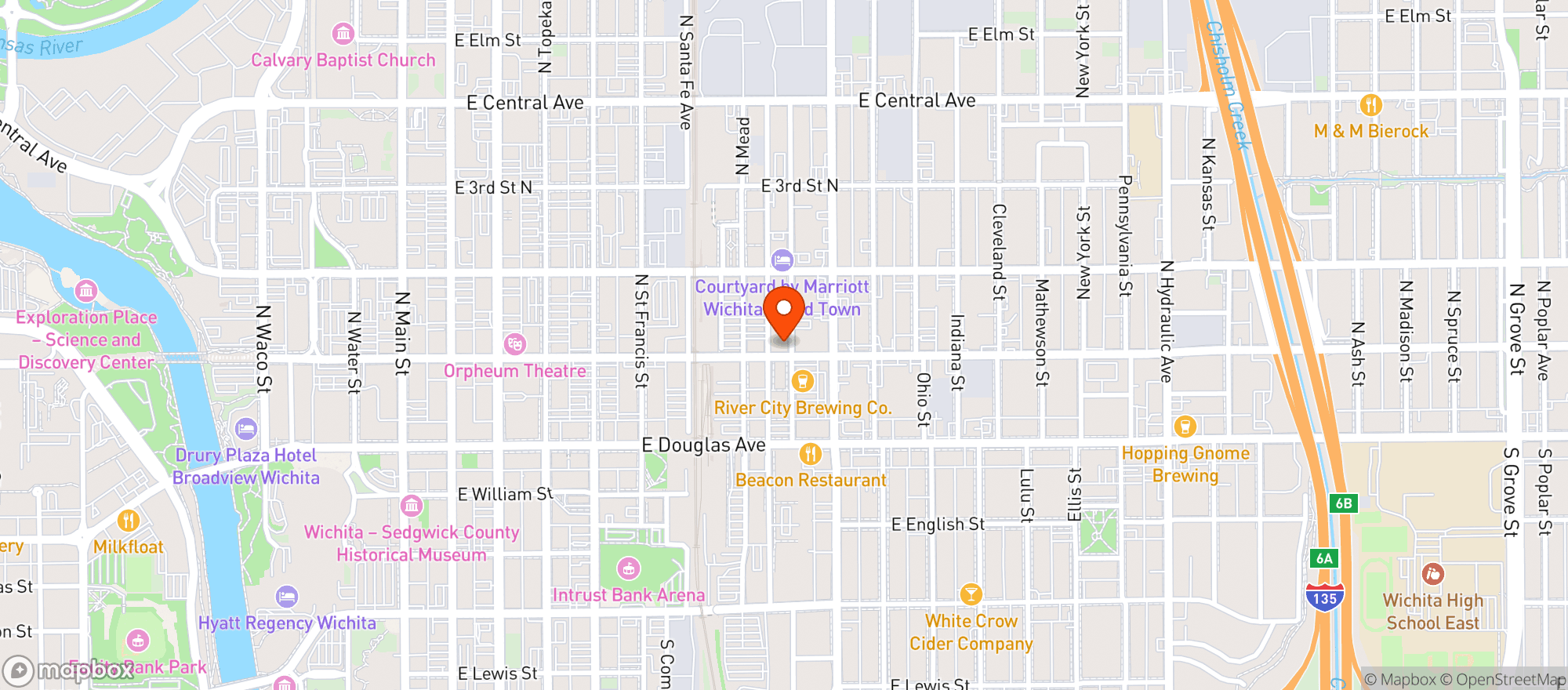 Map showing Hotel At Old Town