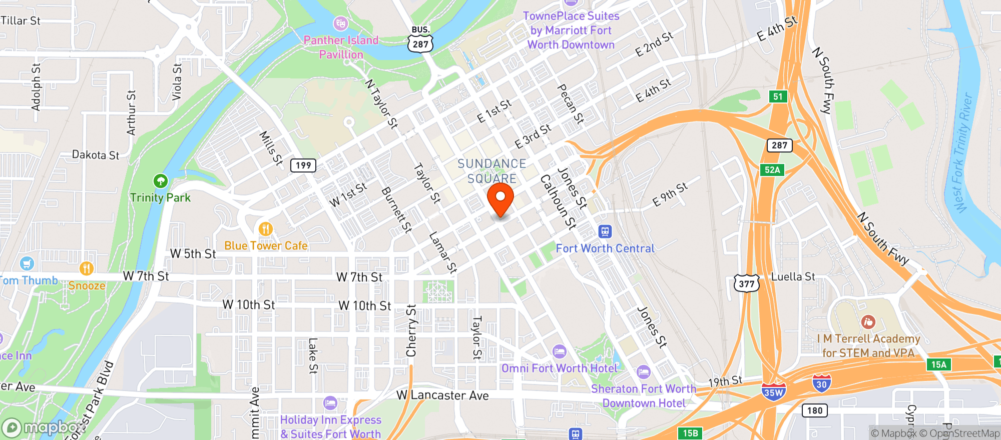 Map showing Library The