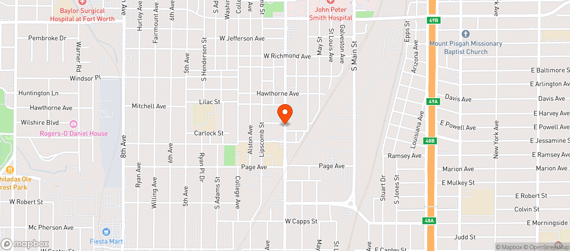 Map showing Ka Mini Mart