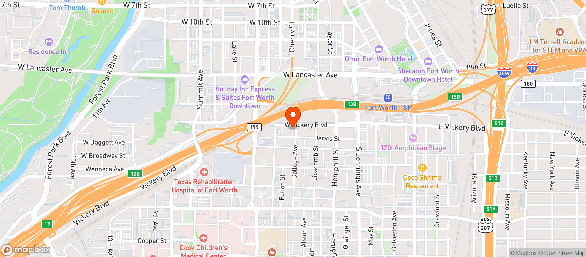 Map showing Bowlounge